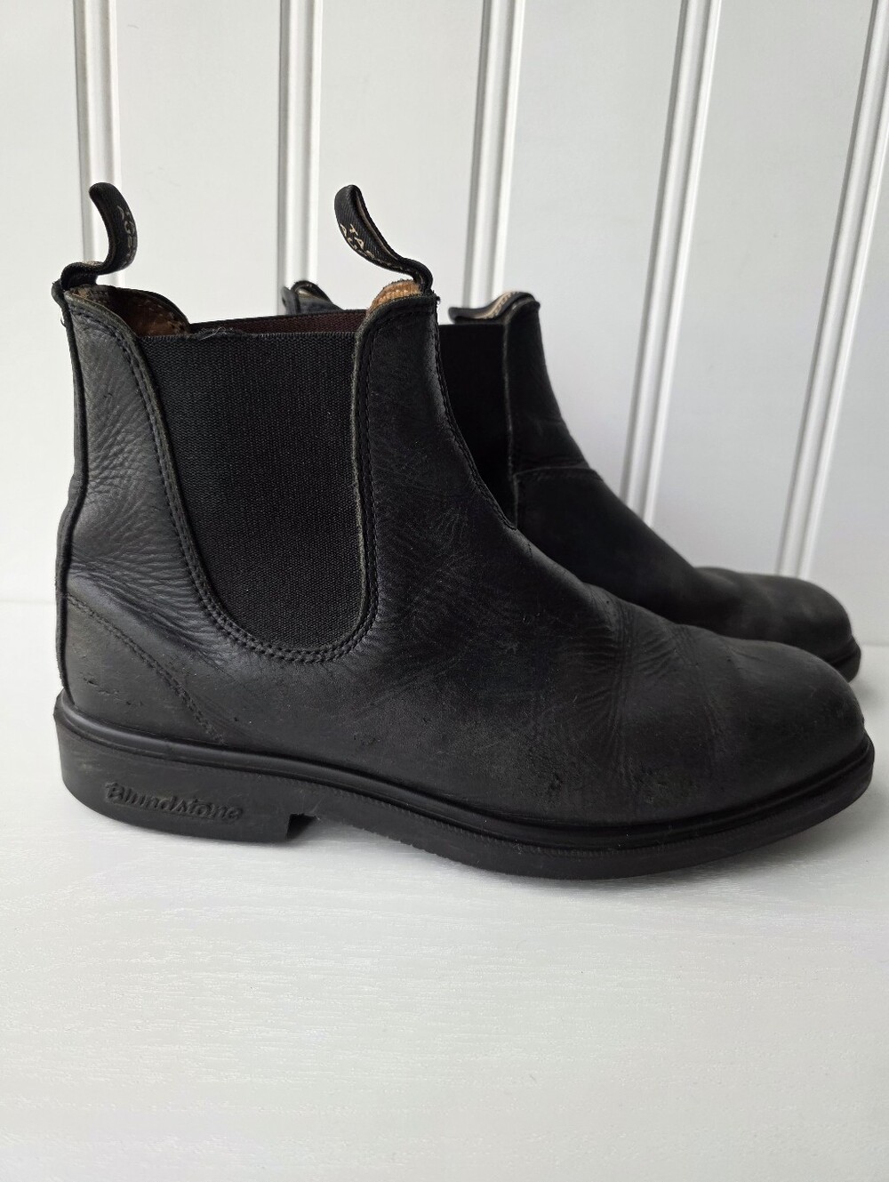 Blundstone Chelsea Ankle Boots Black Leather 11US